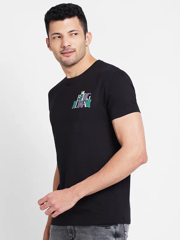 Being Human Clothing Men  T-Shirts-Black