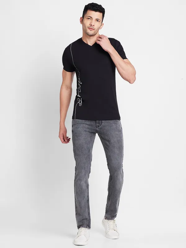 Being Human Clothing Men  T-Shirts-Black