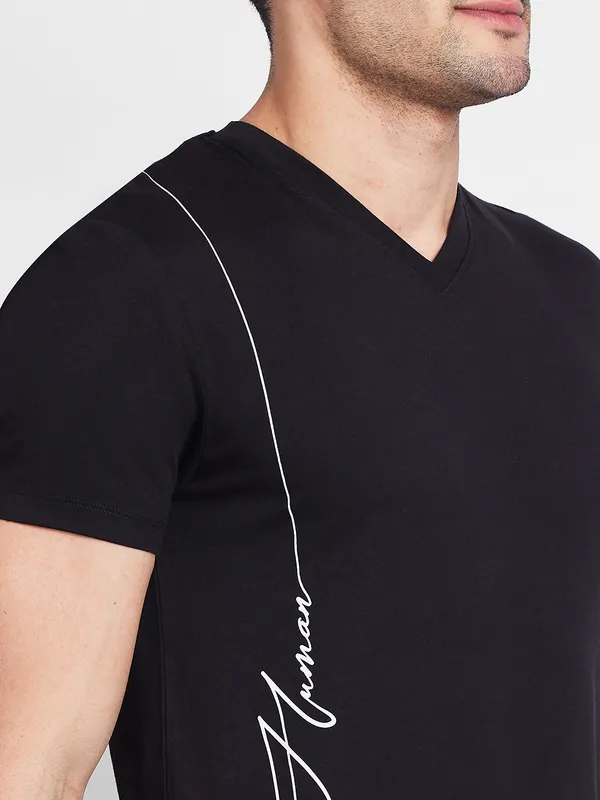 Being Human Clothing Men  T-Shirts-Black