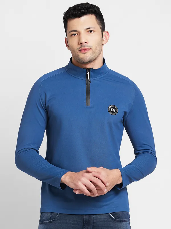 Being Human Clothing Men  T-Shirts-Navy