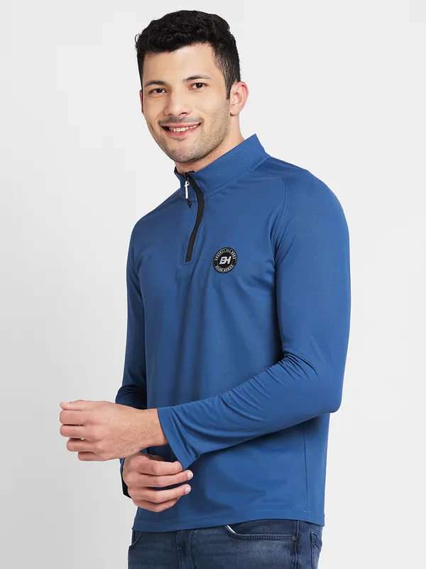 Being Human Clothing Men  T-Shirts-Navy