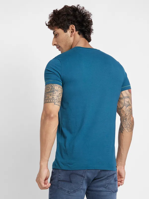 Being Human Men  T-Shirts-Deep Teal