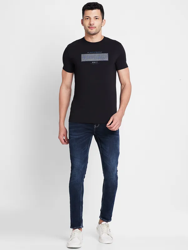 Being Human Clothing Men  T-Shirts-Black