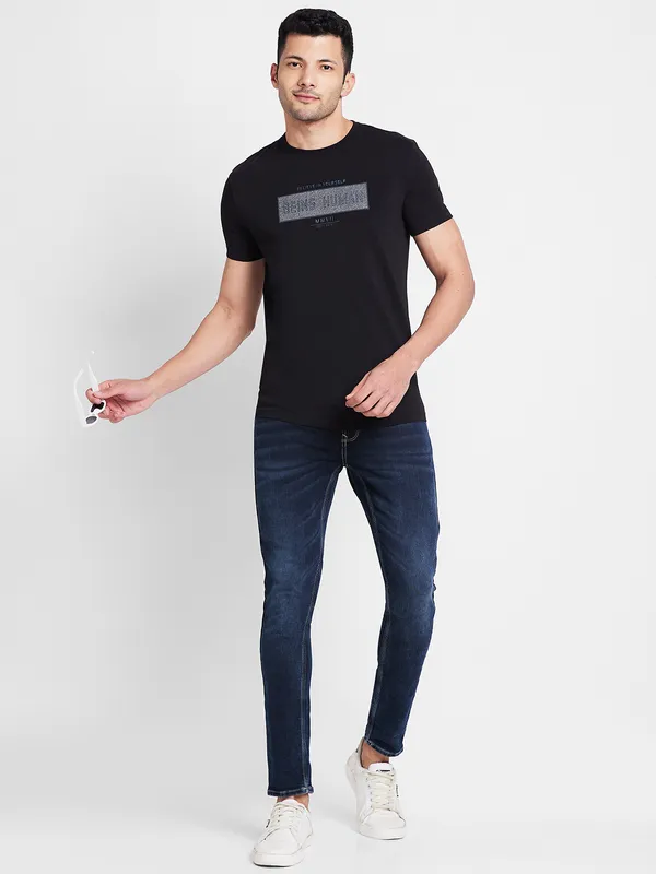 Being Human Clothing Men  T-Shirts-Black