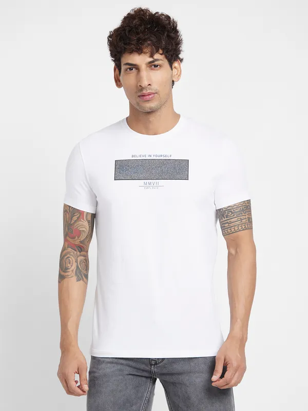 Being Human Clothing Men  T-Shirts-White