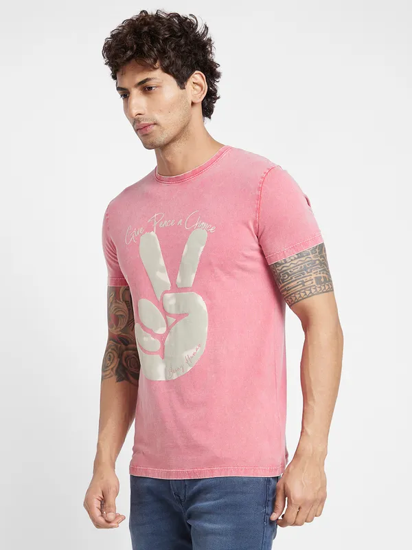 Being Human Clothing Men  T-Shirts-Red