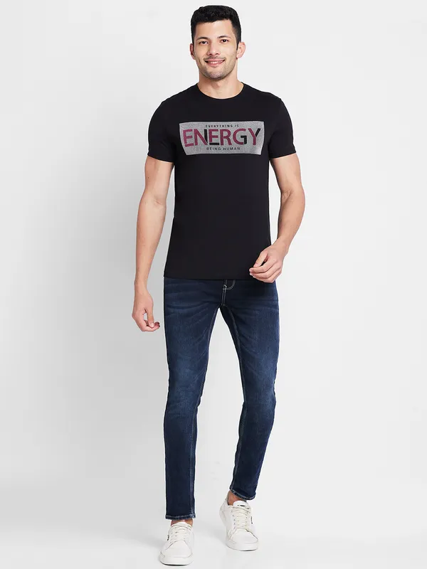 Being Human Clothing Men  T-Shirts-Black