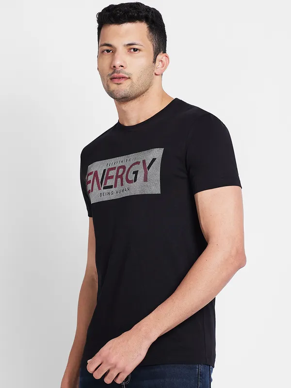 Being Human Clothing Men  T-Shirts-Black