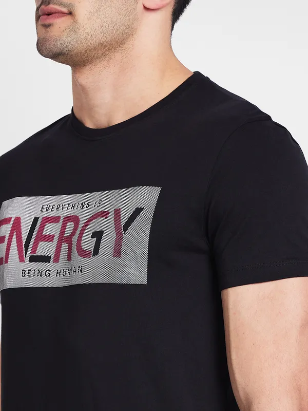 Being Human Clothing Men  T-Shirts-Black