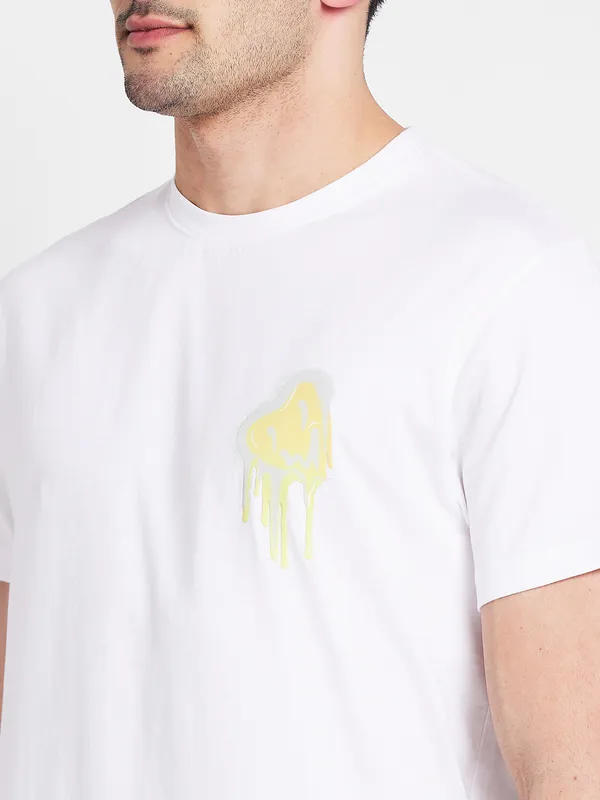 Being Human Men  T-Shirts-White