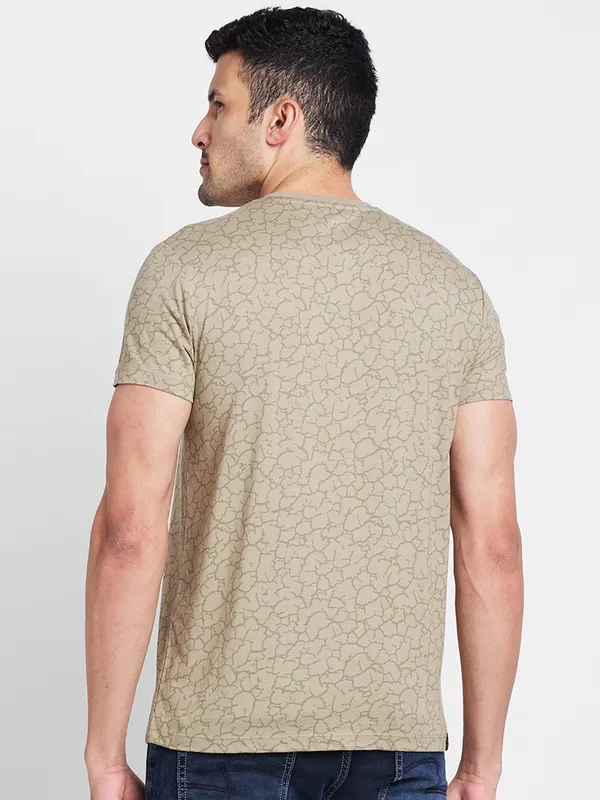 Being Human Men  T-Shirts-Taupe