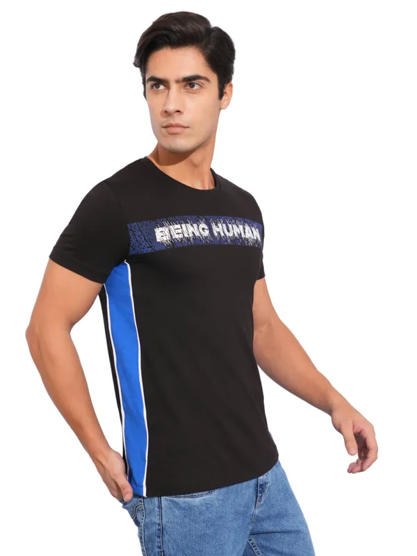Being Human Clothing Men  T-Shirts-Black