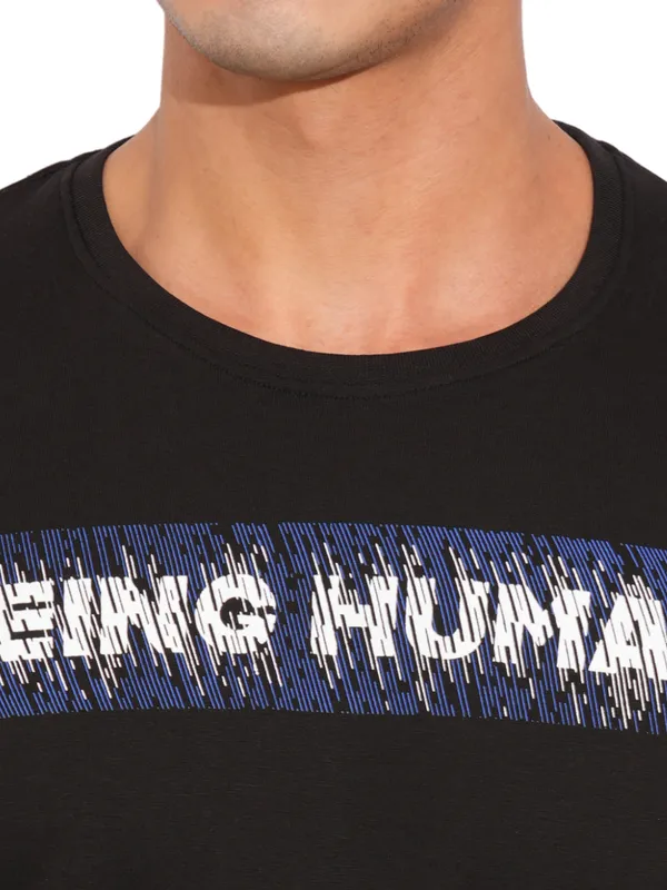 Being Human Clothing Men  T-Shirts-Black