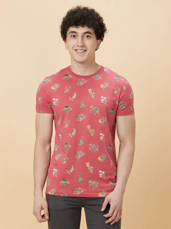 Being Human Men None T-Shirts-Mineral Red