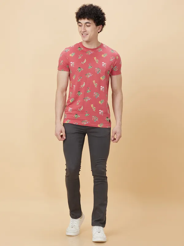 Being Human Men None T-Shirts-Mineral Red