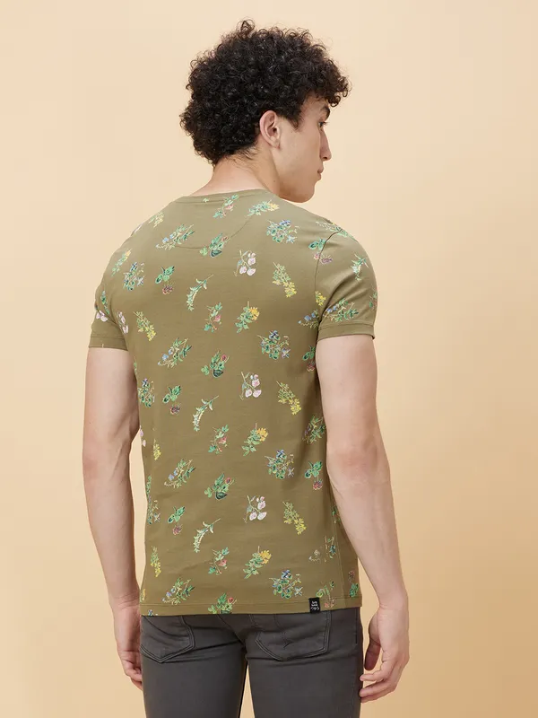 Being Human Men None T-Shirts-Olive