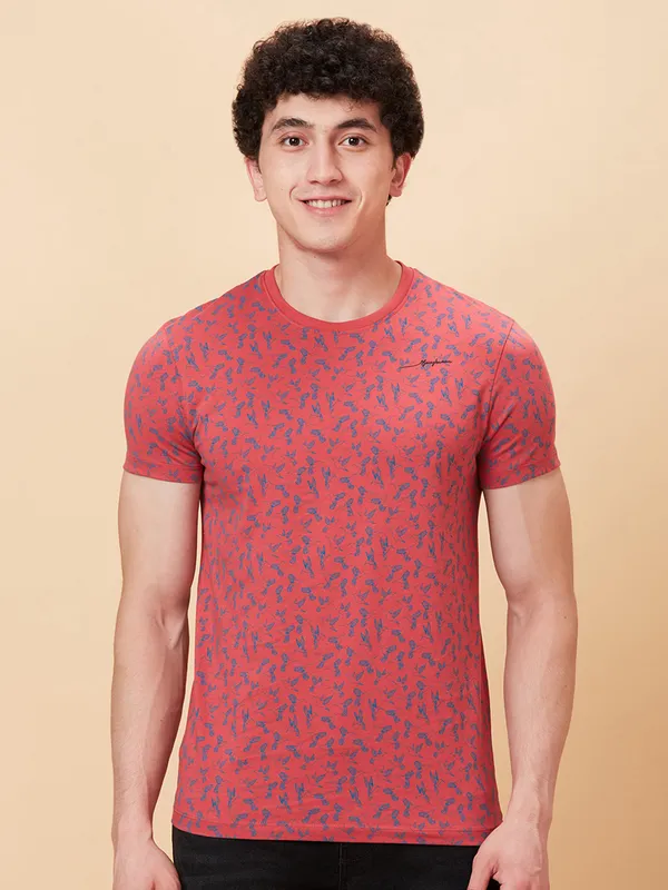 Being Human Men None T-Shirts-Mineral Red