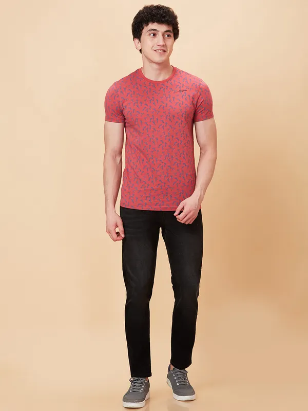 Being Human Men None T-Shirts-Mineral Red
