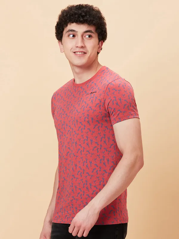 Being Human Men None T-Shirts-Mineral Red
