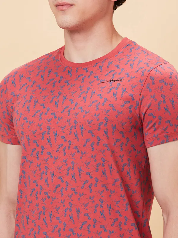Being Human Men None T-Shirts-Mineral Red