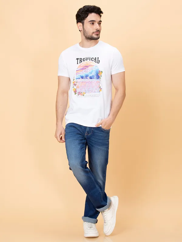 Being Human Clothing Men None T-Shirts-White