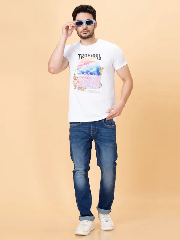 Being Human Clothing Men None T-Shirts-White