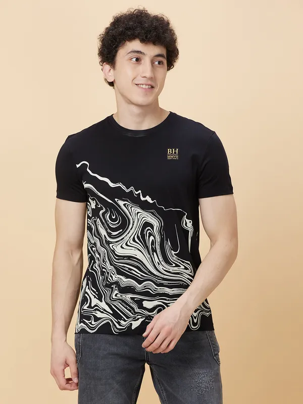 Being Human Clothing Men None T-Shirts-Black