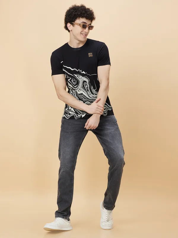 Being Human Clothing Men None T-Shirts-Black