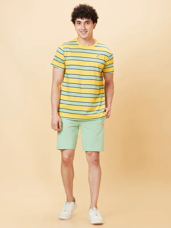 Being Human Clothing Men None T-Shirts-Yellow