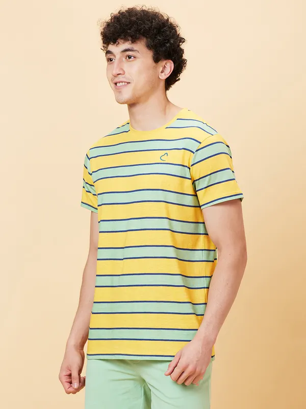 Being Human Clothing Men None T-Shirts-Yellow