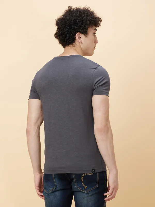 Being Human Men None T-Shirts-Charcoal