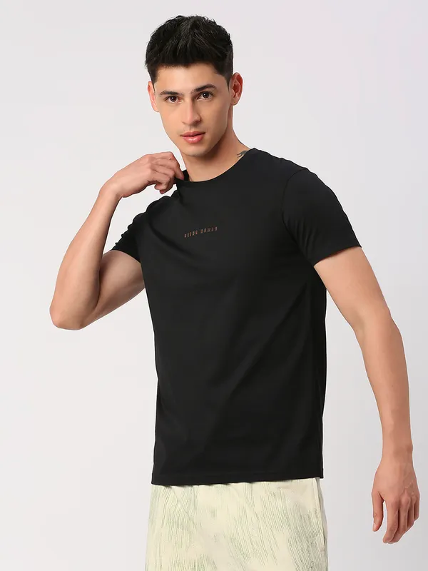 Being Human Men None T-Shirts-Black