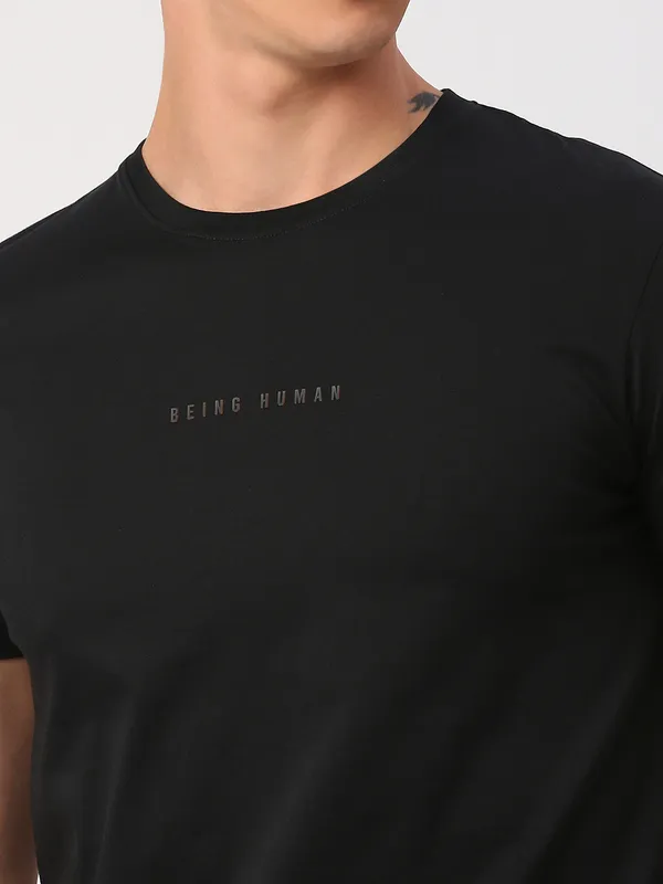 Being Human Men None T-Shirts-Black