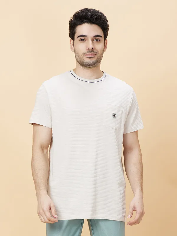 Being Human Men None T-Shirts-Chalk