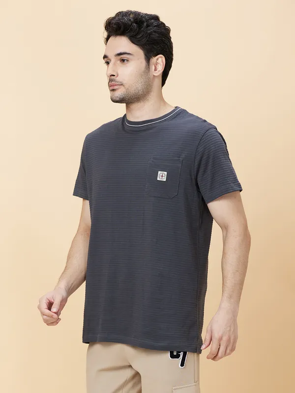 Being Human Men None T-Shirts-Grey