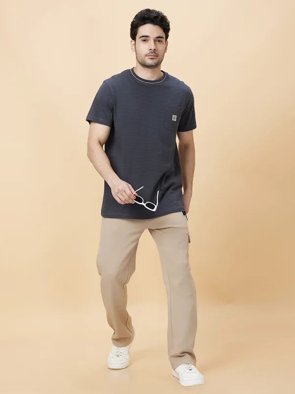 Being Human Men None T-Shirts-Grey