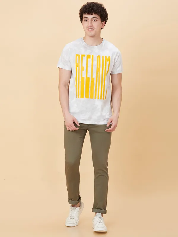 Being Human Men None T-Shirts-Off Grey
