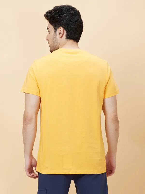 Being Human Men None T-Shirts-Vibrant Orange