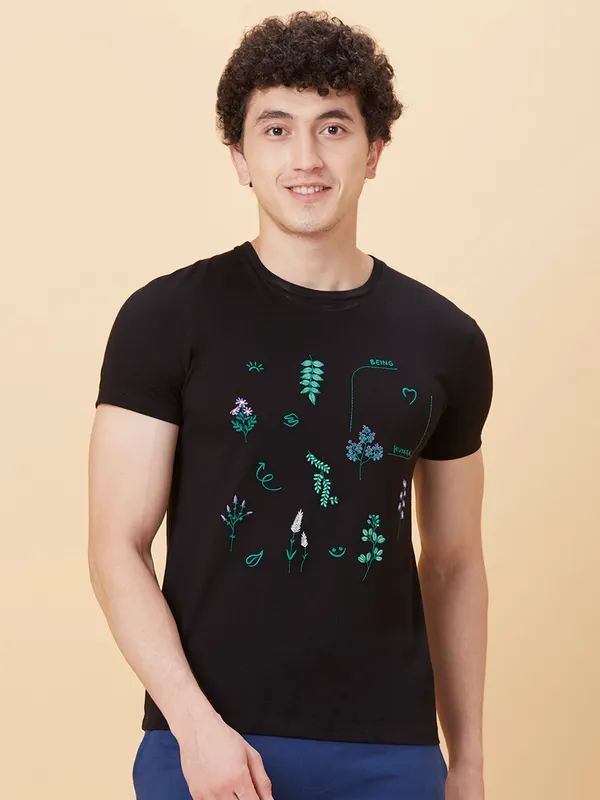 Being Human Men None T-Shirts-Black
