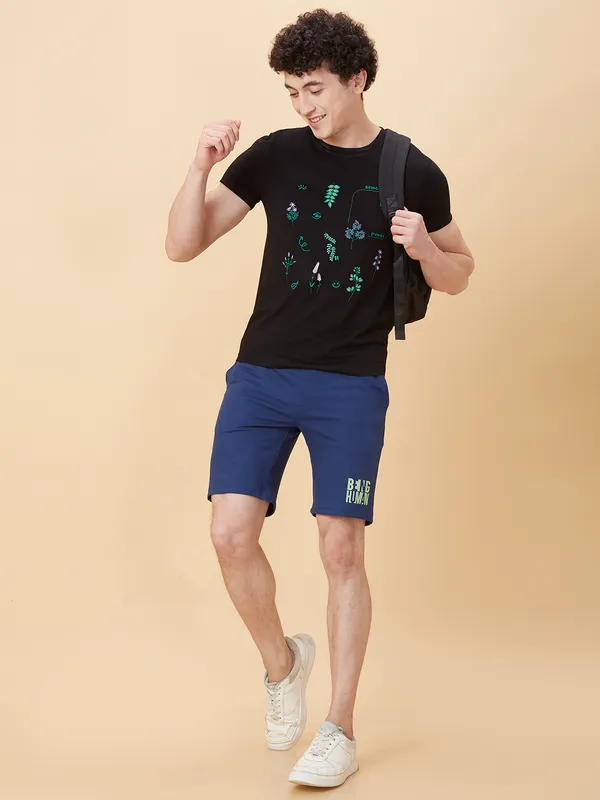 Being Human Men None T-Shirts-Black