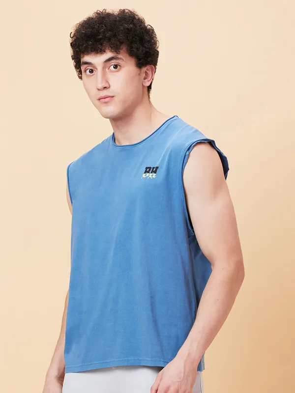 Being Human Clothing Men None T-Shirts-Navy