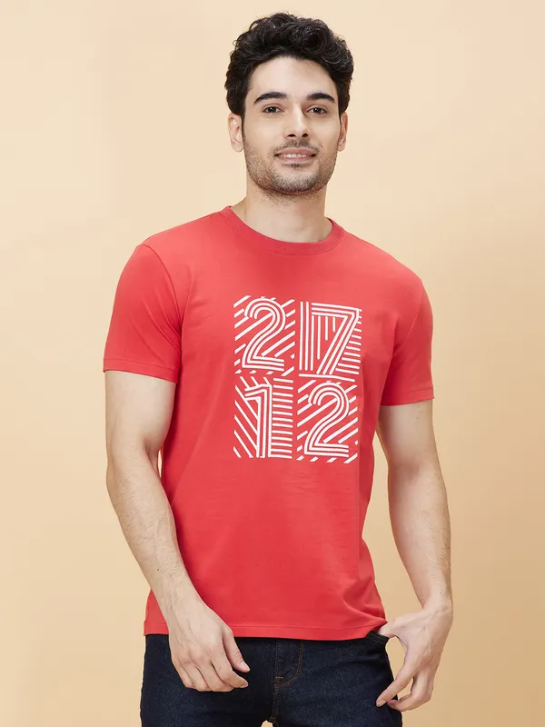Being Human Men None T-Shirts-Orange