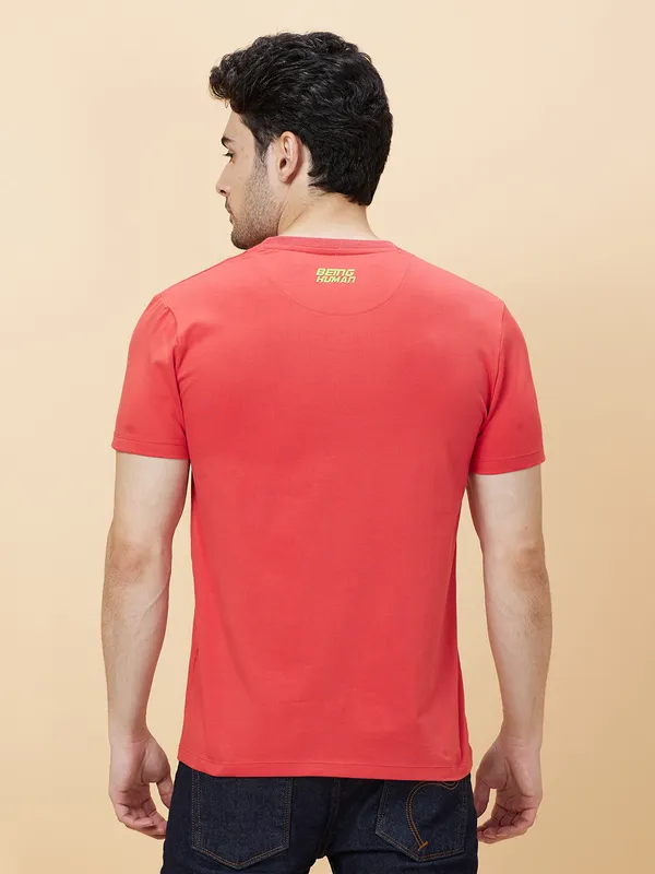 Being Human Men None T-Shirts-Orange