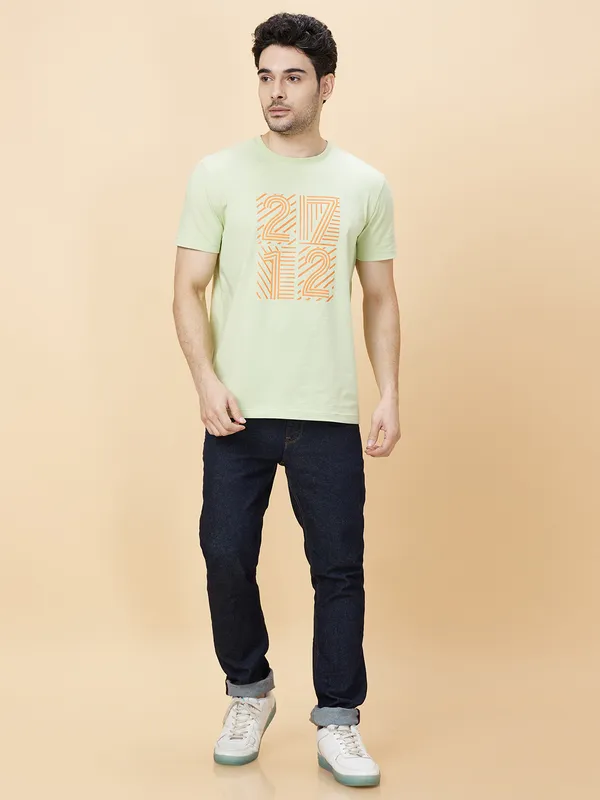 Being Human Men None T-Shirts-Sea Foam