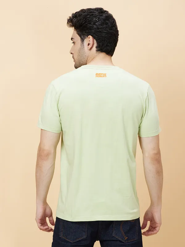 Being Human Men None T-Shirts-Sea Foam