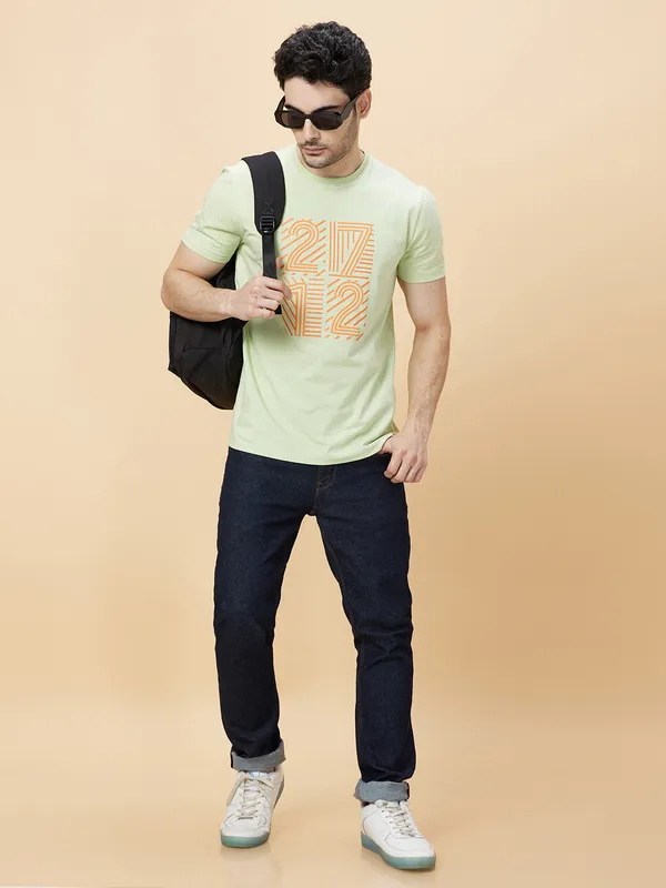 Being Human Men None T-Shirts-Sea Foam