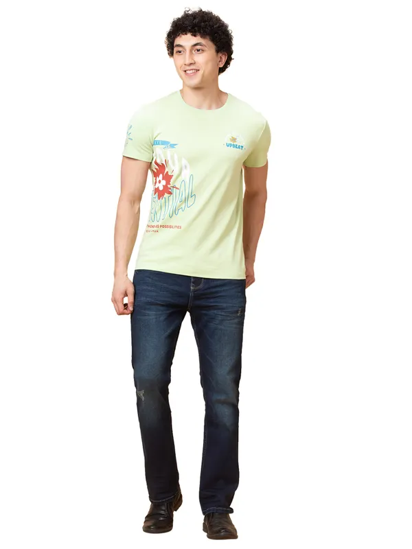 Being Human Garments Mens-Top Crew Neck