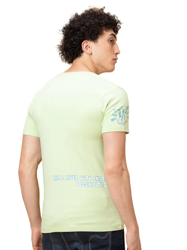 Being Human Garments Mens-Top Crew Neck