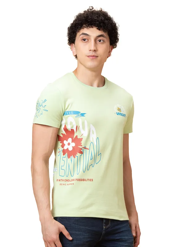 Being Human Garments Mens-Top Crew Neck