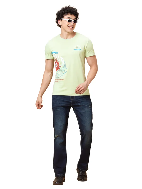 Being Human Garments Mens-Top Crew Neck